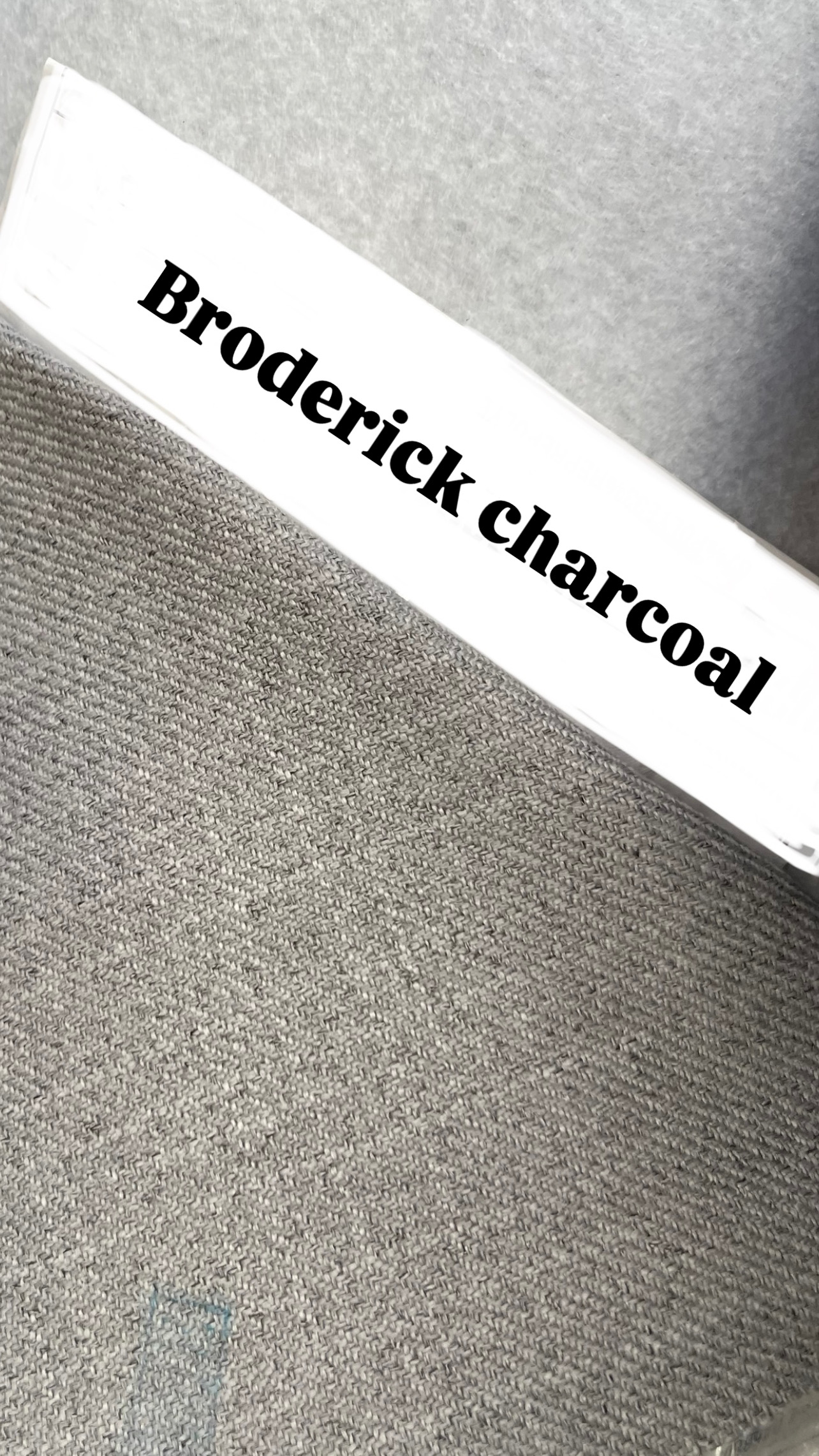 Tela Broderick Charcoal