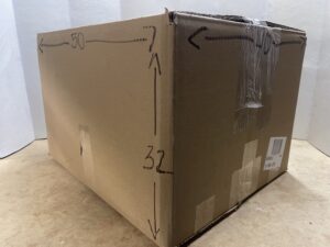 Caja Cartón Reutilizado