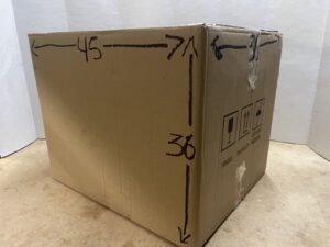 Caja Cartón Reutilizada