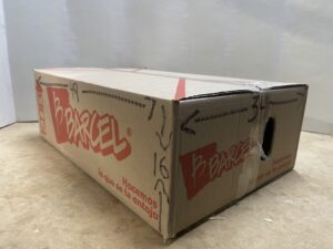 Caja Cartón Reutilizada