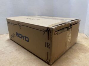 Caja De Cartón Reutilizada