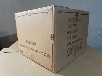 Caja De Cartón Reutilizada