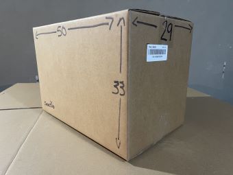 Caja De Cartón Reutilizada