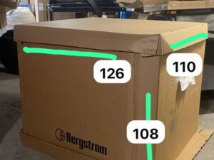 Caja De Cartón Reutilizada