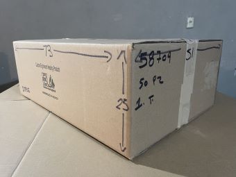 Caja De Cartón Reutilizada