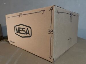 Caja De Cartón Reutilizada