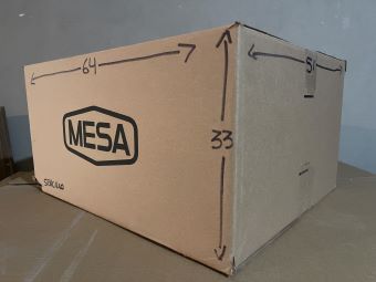 Caja De Cartón Reutilizada