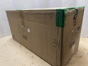 Caja De Cartón Reutilizada