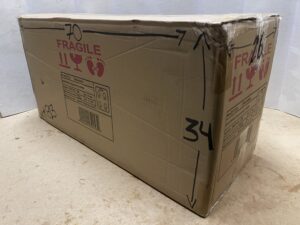 Caja De Cartón Reutilizada